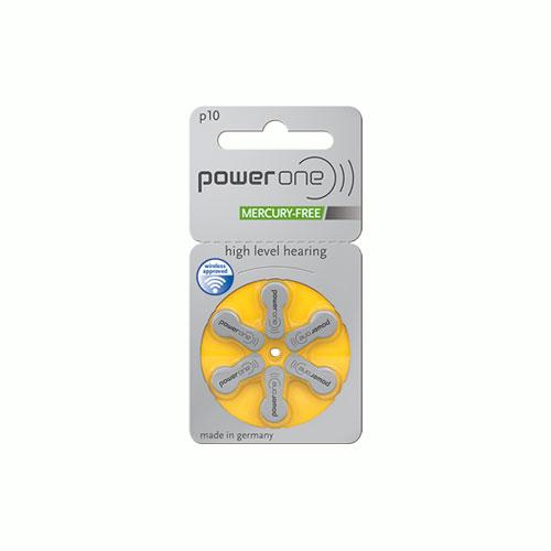 Power One High Level Hearing Aid Batteries (QTY 6) Size 10 - Hear for Less