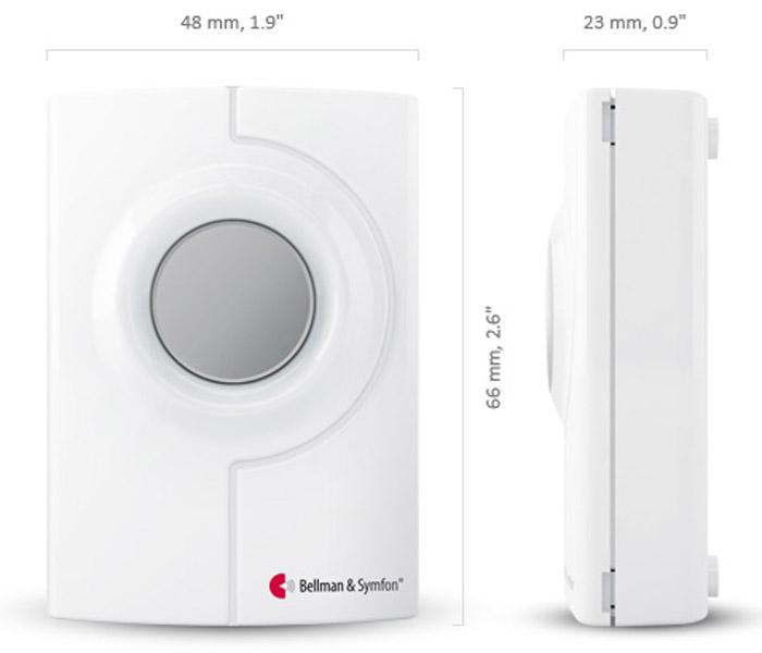 Bellman & Symfon Visit Push Button Transmitter - Hear for Less