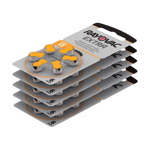 Rayovac Extra Mercury Free Hearing Aid Batteries (QTY 30)  Size 13