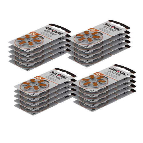 Rayovac Extra Hearing Aid Batteries (QTY 120) Size 312