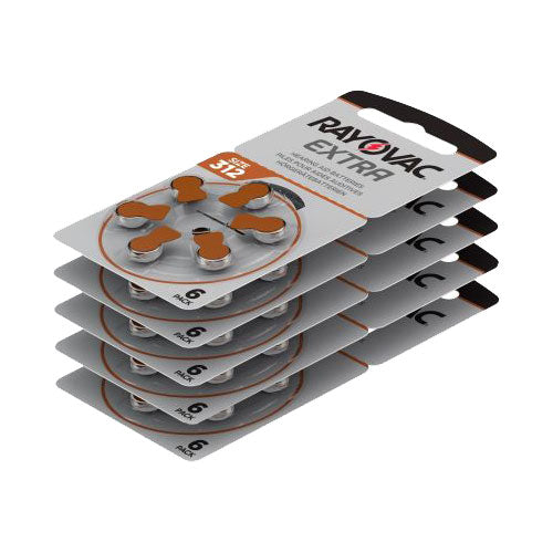 Rayovac Extra Hearing Aid Batteries (QTY 30) Size 312