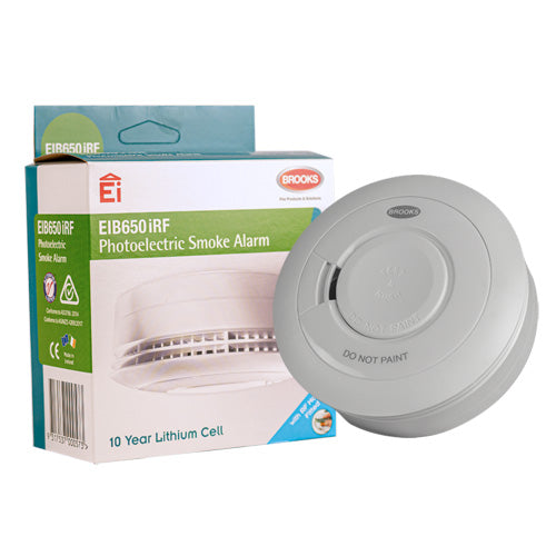 Brooks Wireless EIB650IRF Photoelectric Smoke Alarm