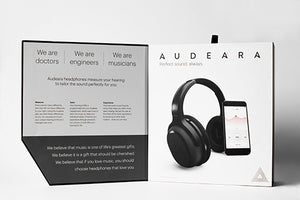 Audeara A.01 Bluetooth Headphones TV Set Bundle