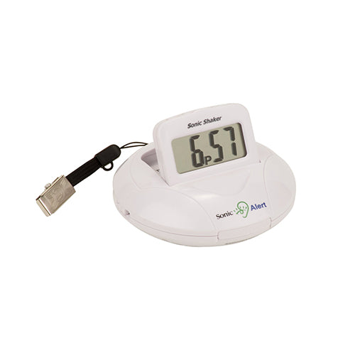 Sonic Boom Wake 'n' Shake Travel Alarm Clock