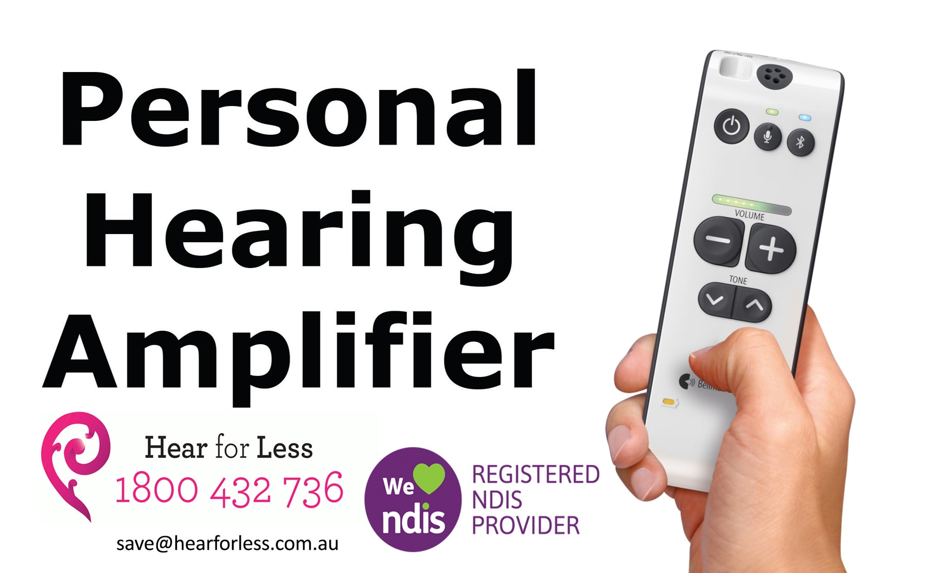 Bellman Personal Amplifiers - Hear for Less