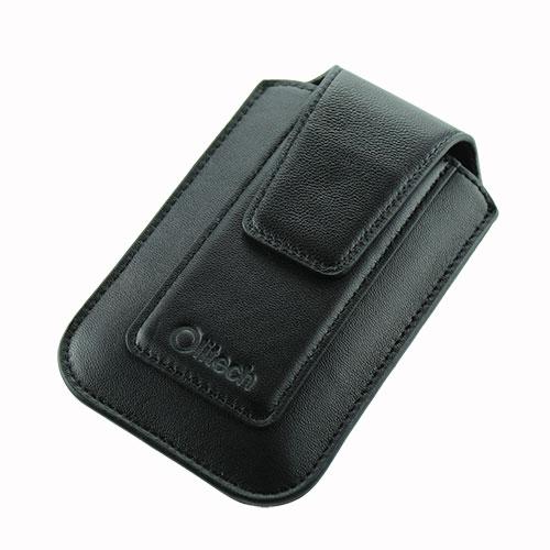 Olitech Easy Pouch Leather Flipstyle Protective Cover Black - Hear for Less
