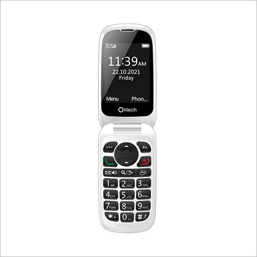 Olitech EasyFlip 2 4G Unlocked Mobile Phones Seniors Elderly Big Button