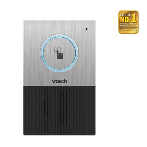 VTech VSMART Wire-Free 2-Way Weatherproof Audio Doorbell Careline Range - Hear for Less